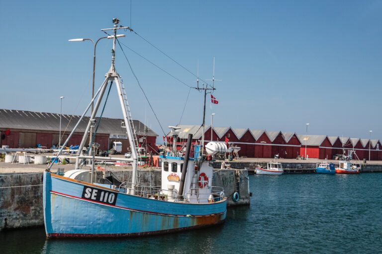 Hasle havn på Bornholm